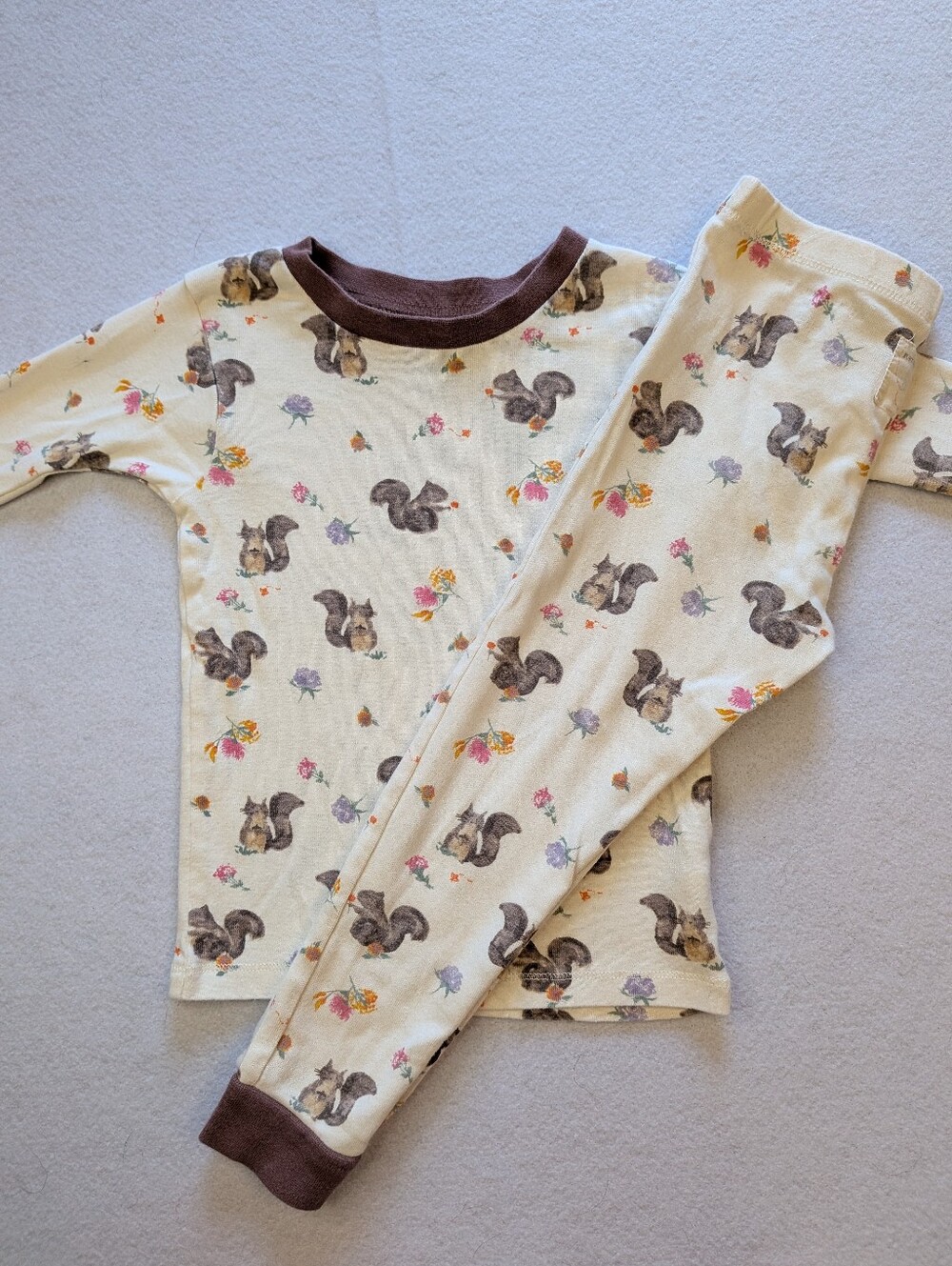 Burts Bees Squirrel Pajamas